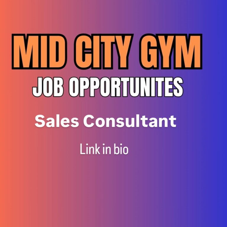 Join "The Longest Running Gym in the Country" and become part of the Legend that is Mid City Gym!
.
.
#gymjobs #fitnesssales #personaltrainingsales #midcitygym