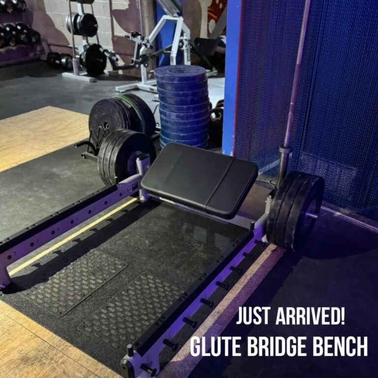 A dedicated bench for Hip Thrusts, Glute Bridges, Bulgarian Split Squats, and more! Your club enhancement fees at work.
.
.
#gluteworkouts #hipthrusts #lowerbodyworkout  #midcitygym