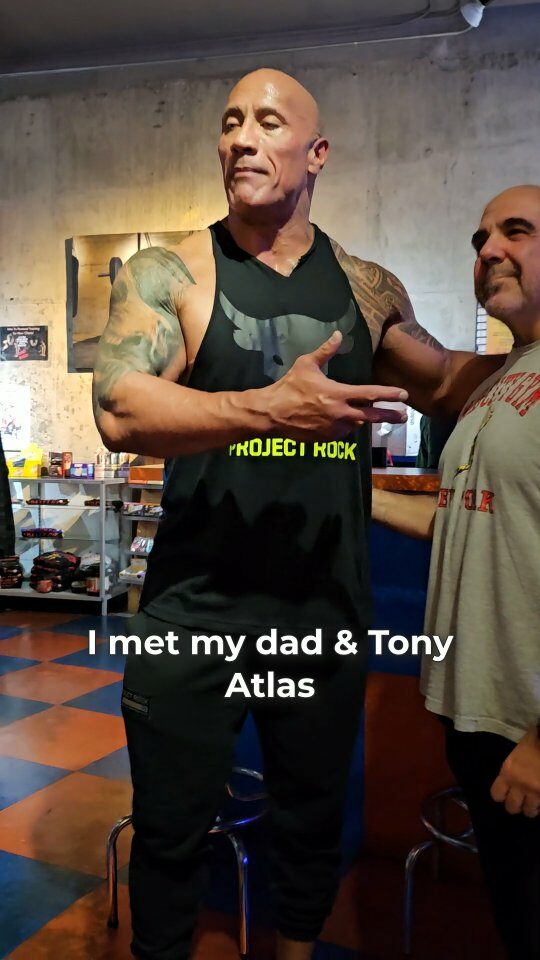 #therock #WWE #WWF #rockyjohnson #tonyatlas #professionalwrestling #Midcitygym