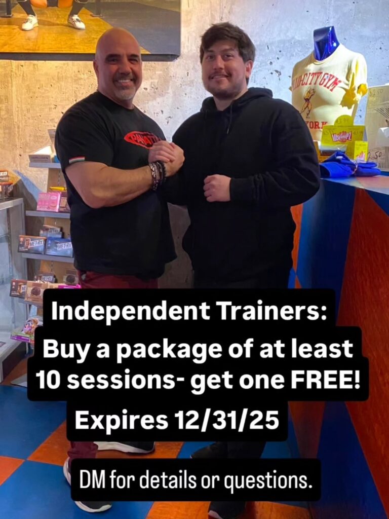Expand your training territory to our convenient mid-town location. We've been working with independent trainers for over 40 years!
DM for more info and a free trial!
.
.
#nycpersonaltrainer #independenttrainingspot
#midcitygym