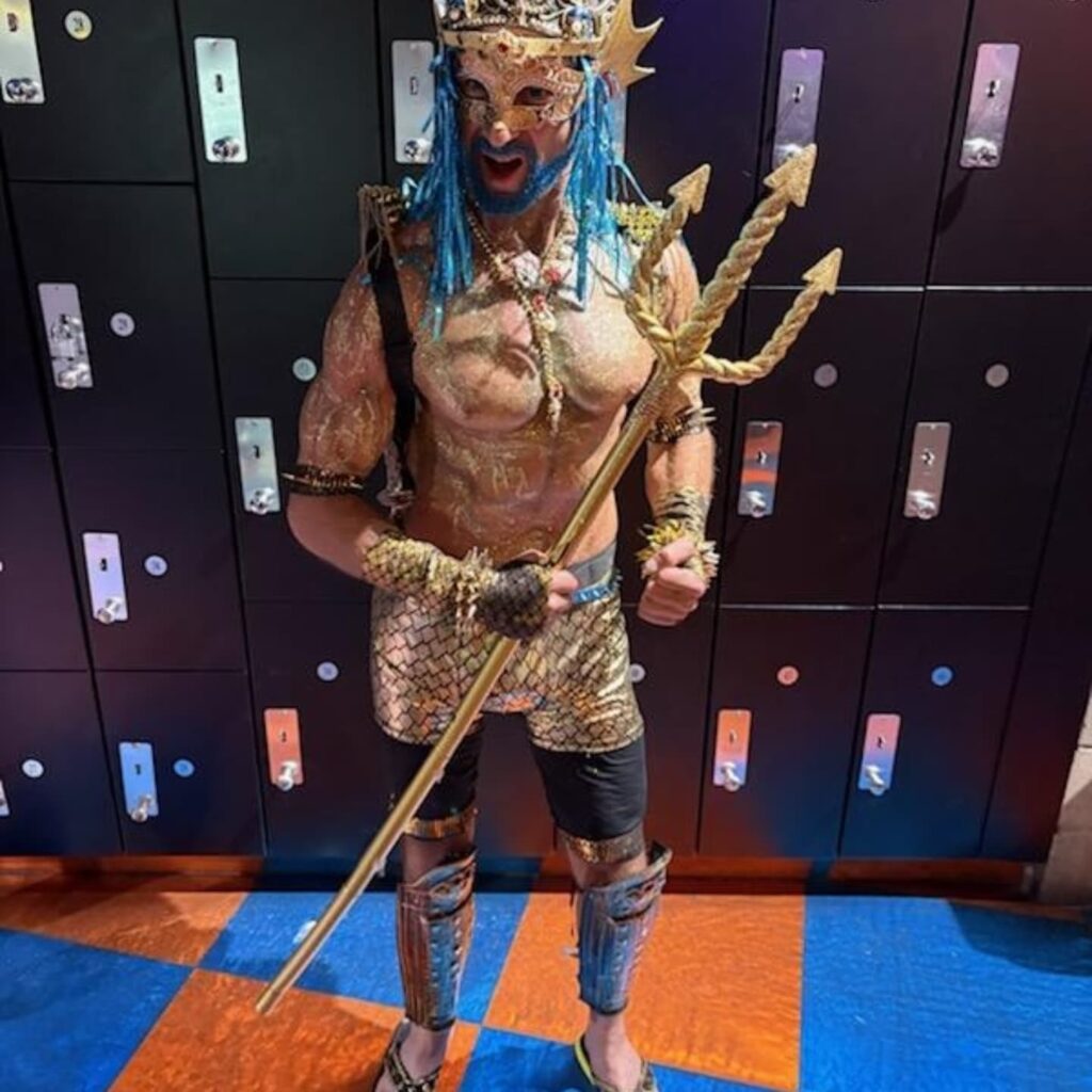 Michael Corbett on his way to the Mermaid Parade in Coney Jsland today!
.
.
#mermaidparade #nermaid #coneyisland #Midcitygym