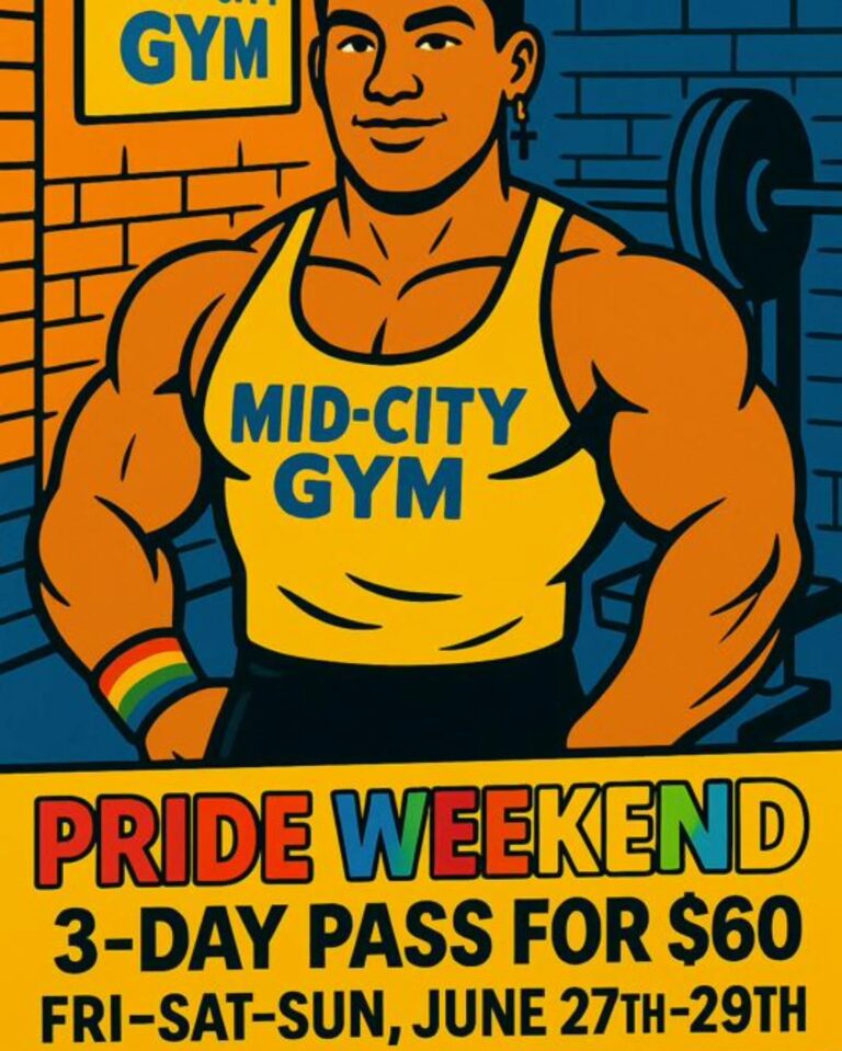 Coming to NYC for Pride Weekend? Visit Mid City Gym for a special 3 day pass!
.
.
#pridemonth #prideweekend #Midcitygym #timessquaregym #nycgym