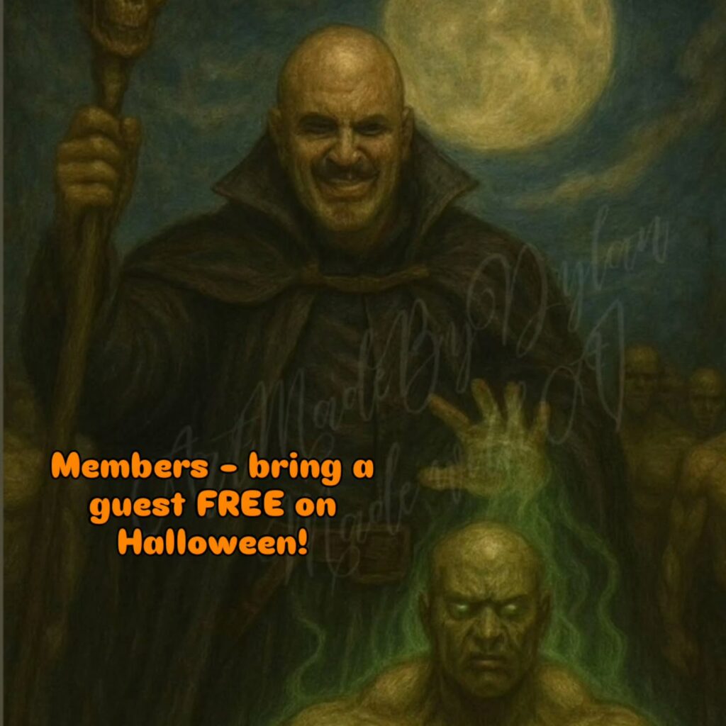 Bring a guest FREE on Halloween! Get a month added to your membership for every guest that joins! Also sample free workout drinks and finger foods starting at 6 pm PLUS specials throught the club. Open on Halloween till Midnight! Don't miss out!
Thanks @artmadebydylan for the artwork!
.
.
#midnightmadness #nycgym #midcitygym