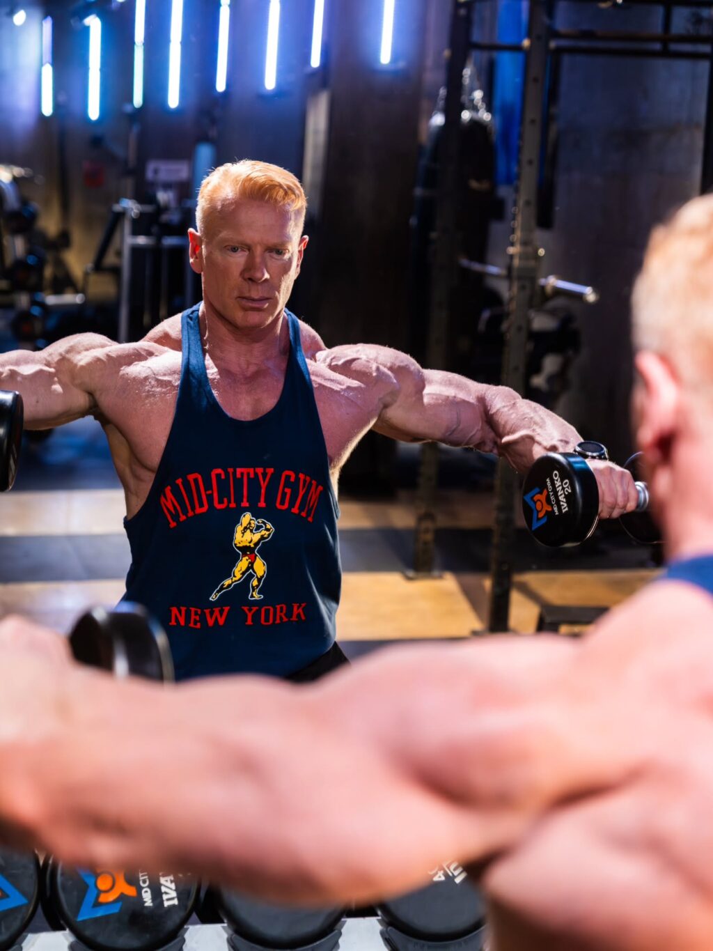 Some more scenes from Mid City Gym muscle-media day!#midcitygym #nycgym #muscle #bodybuilding #gym