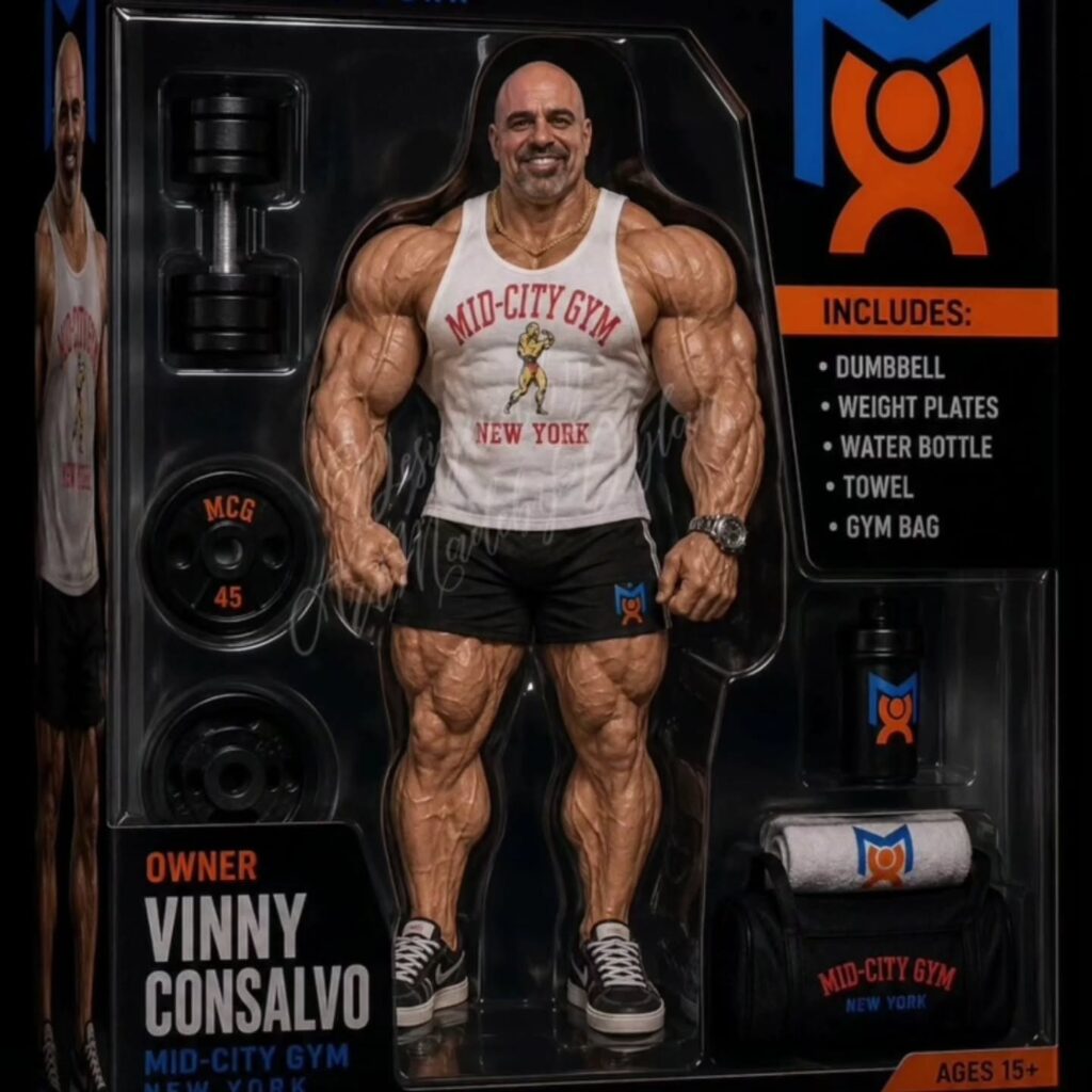 NEW! Mid City Gym action figure Legend Series! Available now: "The Owner". Only $99.99! Coming soon: Michelle, Anthony "AZ", Big Lou, Edonia, Jovan, Aidan & Omar, and Mike Lynn. Order the complete set for only $499! Limited edition "Hector the Maintenance Man" only $119.99 while supplies last! DM your orders now before they're sold out!
Thanks @artmadebydylan for the idea and design.
.
.
#Legends
#actionfigures
#midcitygym
