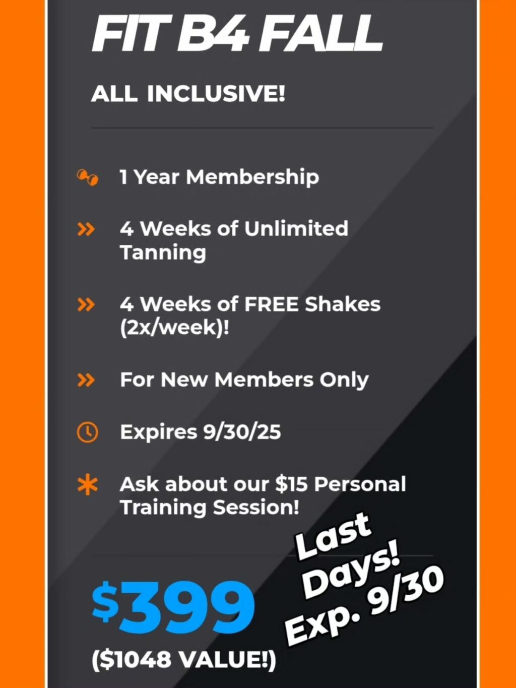 Don't miss out. Link in bio.
.
.
#nycgym #hardcoregym #nycpersonaltraining #midcitygym