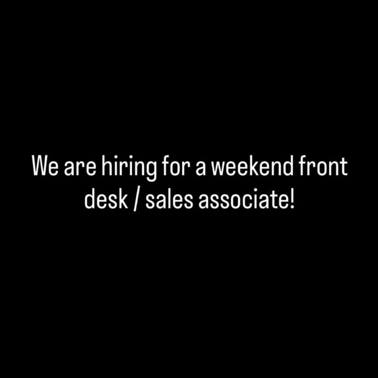 MidCity Gym NYC is hiring a weekend front desk and sales associate at its 42nd Street bodybuilding gym and invites interested applicants to DM for details.¹
.
.
#gymjob #salesjob #midcitygym