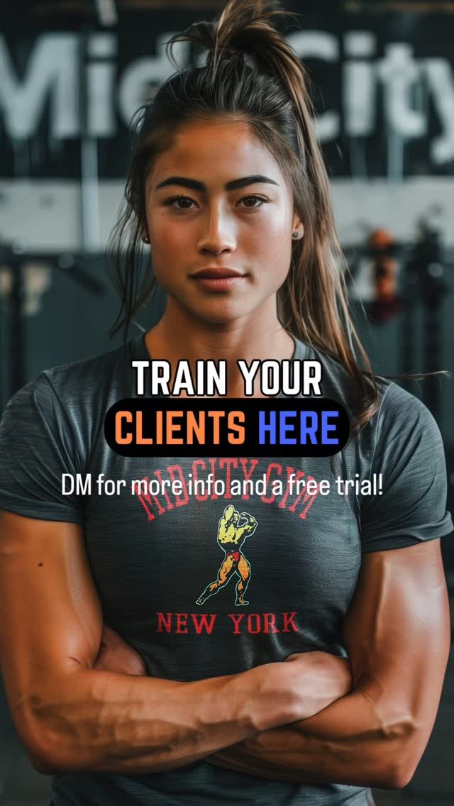 Expand your training territory to our convenient mid-town location. We've been working with independent trainers for over 40 years!
DM for more info and a free trial!
.
.
#independenttrainingspot #independenttraininggym #midcitygym